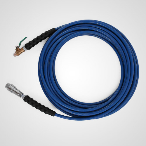 Carpet Cleaning Solution Hose 15m 1/4 Wand Cuff Valve WEPH6